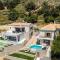 Upper View Villa 1, with private pool - Chania