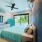 Stylish 3br Villa walk to beautiful beach shared pool - Ban Bo Han