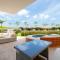 Beachfront - Garden Delight 3BR condo - E125 - شاطئ بالم إيغل