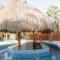 Ocean Bliss Retreat Entire Private Beachfront Resort with 4 Bungalows - Costa Mujeres