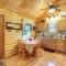 Backyard and Porch Rural Cosby Log Cabin!