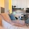 Das Solaris Beach Apartment 15 mit Garten und Grillplatz