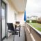 Das Solaris 2 Beach Apartment mit Balkon, Gemeinschaftssauna und Grillplatz