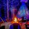 Enchanted Forest Cabin And Teepee! Lights & Laser Show! Private Hot Tub! Unique Stay! - سيفيرفيل