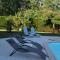 Villa avec Piscine chauffée et parc arboré située à 100 m de la Plage et Forêt sans vis à vis - 圣特罗让莱班