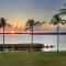 Waterfront Luxury Villa 62 with sunset views and boat slip villa
