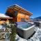 Chalet vue Mont Blanc avec jacuzzi extérieur