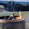 Magical-Upscale-Yurt-Private-View-Hot Tub-Fire Pit - لوراي