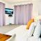 Romantic Studio with Kitchen & AC & BBQ & a Huge Balcony 164