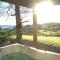 Little Acorn - Luxury shepherd's hut / lodge with private hot tub and garden - Llanfyllin