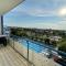 Lovely flat facing the swimming pool
