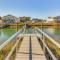 Canal-Front Home with Deck Walk to Holden Beach!