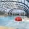 Mobil-home tout confort près de la plage avec piscine chauffée, 3 chambres, terrasse et parking - FR-1-361A-74