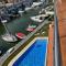Vue Panoramique sur la Mediterrannée, appartement sur canal & proche plage