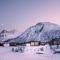 Designhytte med jacuzzi sentralt i Lofoten
