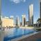 Trophy Lux 2BR Creek Harbour Suites with Iconic Burj Khalifa Views - Dubaj