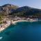 Beach Front Apartment In Klek With House Sea View