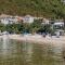 Beach Front Apartment In Klek With House Sea View