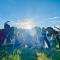 Glamping in the Kent weald nr Tenterden Spacious quite site sole use 3 to 6 equipped tents, Tranquil and beautiful rural location yet just an hour to London