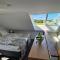 Attic floor with views over fields and sea - Sigtuna