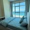 SeaView Beachfront with pool,sauna,jacuzzi,gym,cafe