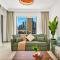 New Lively Spacious 2BR with Burj Khalifa View & Dubai Mall Access - Dubaj