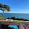 La Roche Bleue - Villa de charme avec vue exceptionnelle bord de mer piscine privée jardin et terrasse - 卡里勒鲁埃