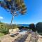 La Roche Bleue - Villa de charme avec vue exceptionnelle bord de mer piscine privée jardin et terrasse - 卡里勒鲁埃