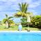 Chalet Kestrel with pool on the beach
