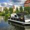 Houseboat on the Peene in Demmin