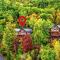 A View for All Seasons Luxe Smoky Mountain Cabin with Hot Tubs Game Room - Сев'єрвілл