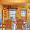 Deck, Fire Pit and Grill Log Cabin in Black Hawk
