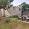 Mobil-home dans camping 5 etoiles en bord de plage