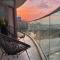 Urban cozy -sea view with pool and gym access - Abú Zabí