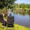 Villa in Friesland with Garden by Water