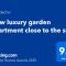 New luxury garden apartment close to the sea