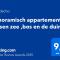 Panoramisch appartement tussen zee ,bos en de duinen