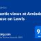Atlantic views at Arnisdale House on Lewis - Brue