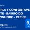 AMPLA e CONFORTÁVEL SUITE - PERTO DO CENTRO DE CONVENÇÕES-FEIRAS-CONGRESSOS-SHOWs-RECIFE