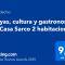 Playas, cultura y gastronomía en Casa Sarco 2 habitaciones