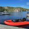 Seaside cabin with boat and beach in Kragerø - Kragero