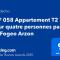 REF 058 Appartement T2 pour quatre personnes parc du Fogeo Arzon