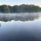 Peaceful Pocono Lakefront, beach, pools, firepit, pets