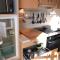 Apartment in Gelb, mit Balkon, Kamin, 50 Schritte zu Radweg, ideal for Long Stay, 4 Singles in Single Rooms