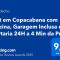 Flat em Copacabana com Piscina, Garagem Inclusa e Portaria 24h a 4 min da Praia