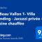 Le Beau Vallon 1 classée 4 étoiles - Jacuzzi privatif et piscine chauffée partagée
