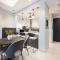 Modern 1-Bedroom Apartment with Stunning Burj Khalifa and city Views