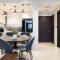 Modern 1-Bedroom Apartment with Stunning Burj Khalifa and city Views
