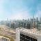Modern 1-Bedroom Apartment with Stunning Burj Khalifa and city Views