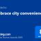 Embrace city conveniences